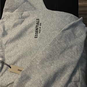Fear of God Essentials Heather Gray Sweatshirt
